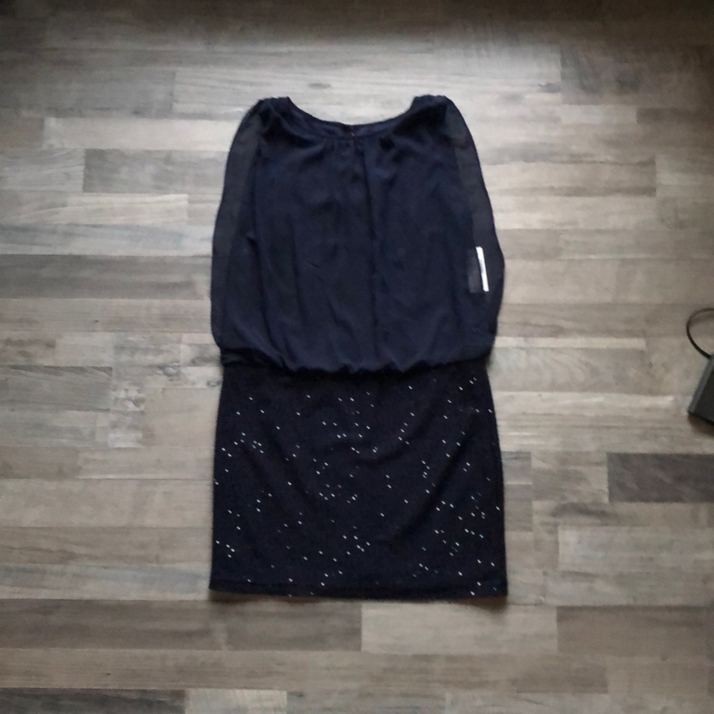 Cocktail Dress - Navy Blue